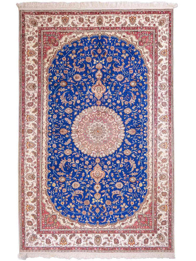 Kinesisk silke Tæppe 155x247cm - Orientalsk tæppe