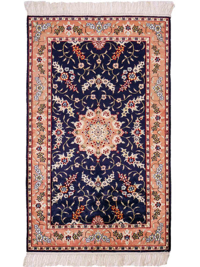 Kinesisk silke Tæppe 77x123cm - Orientalsk tæppe