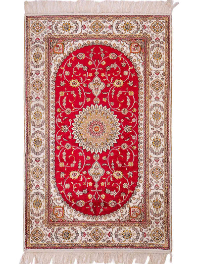 Kinesisk silke Tæppe 77x120cm - Orientalsk tæppe