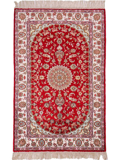 Kinesisk silke Tæppe 76x119cm - Orientalsk tæppe