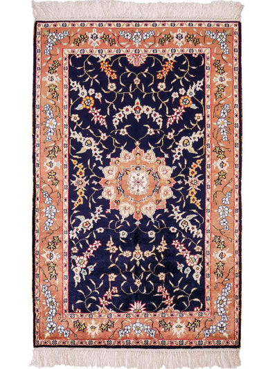 Kinesisk silke Tæppe 78x123cm - Orientalsk tæppe
