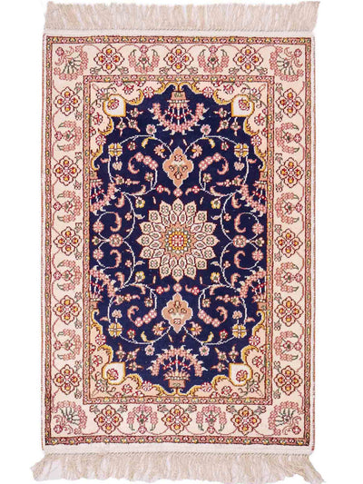 Kinesisk silke Tæppe 61x91cm - Orientalsk tæppe