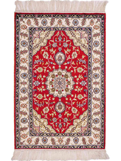 Kinesisk silke Tæppe 60x92cm - Orientalsk tæppe