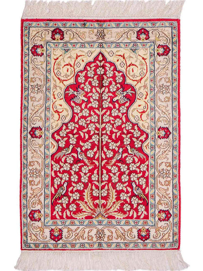 Kinesisk silke Tæppe 58x86cm - Orientalsk tæppe