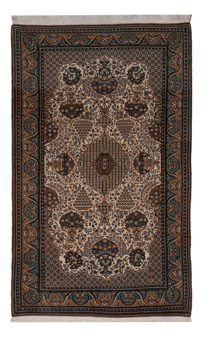 Qom Tæppe 135x226cm - Persisk tæppe