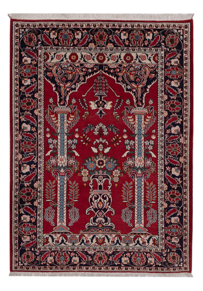 Kashan Tæppe 131x194cm - Persisk tæppe