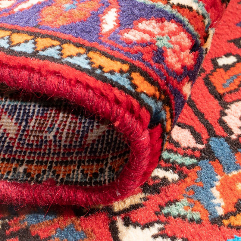 Persisk tæppe - Nomadisk - 81 x 63 cm - rød