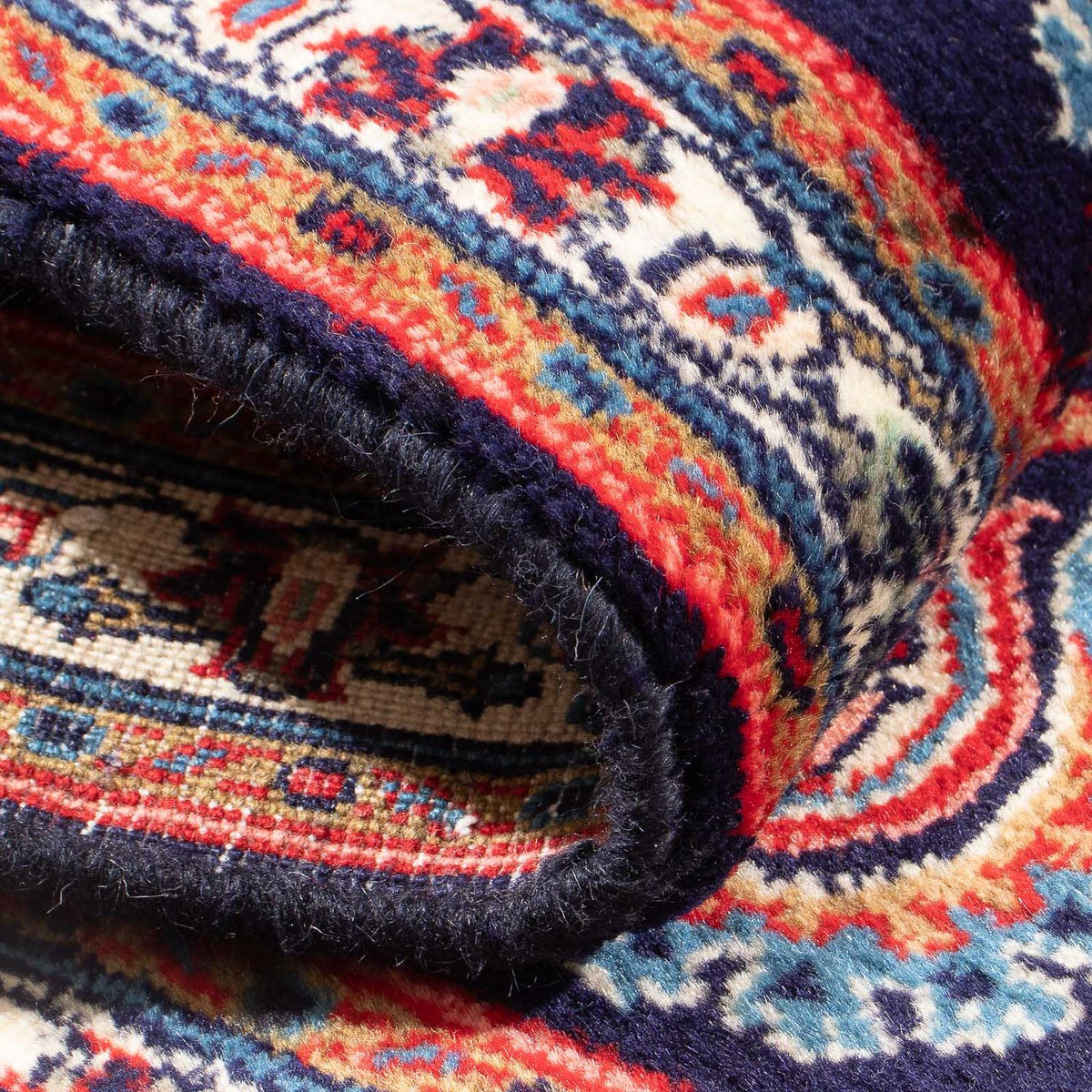 Persisk tæppe - Classic - 103 x 65 cm - mørkeblå