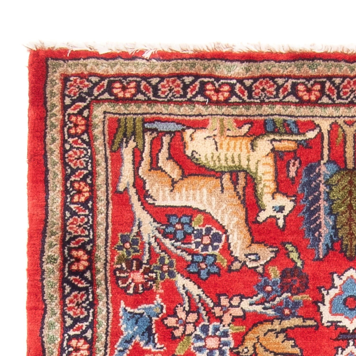 Persisk tæppe - Classic - 100 x 70 cm - rød