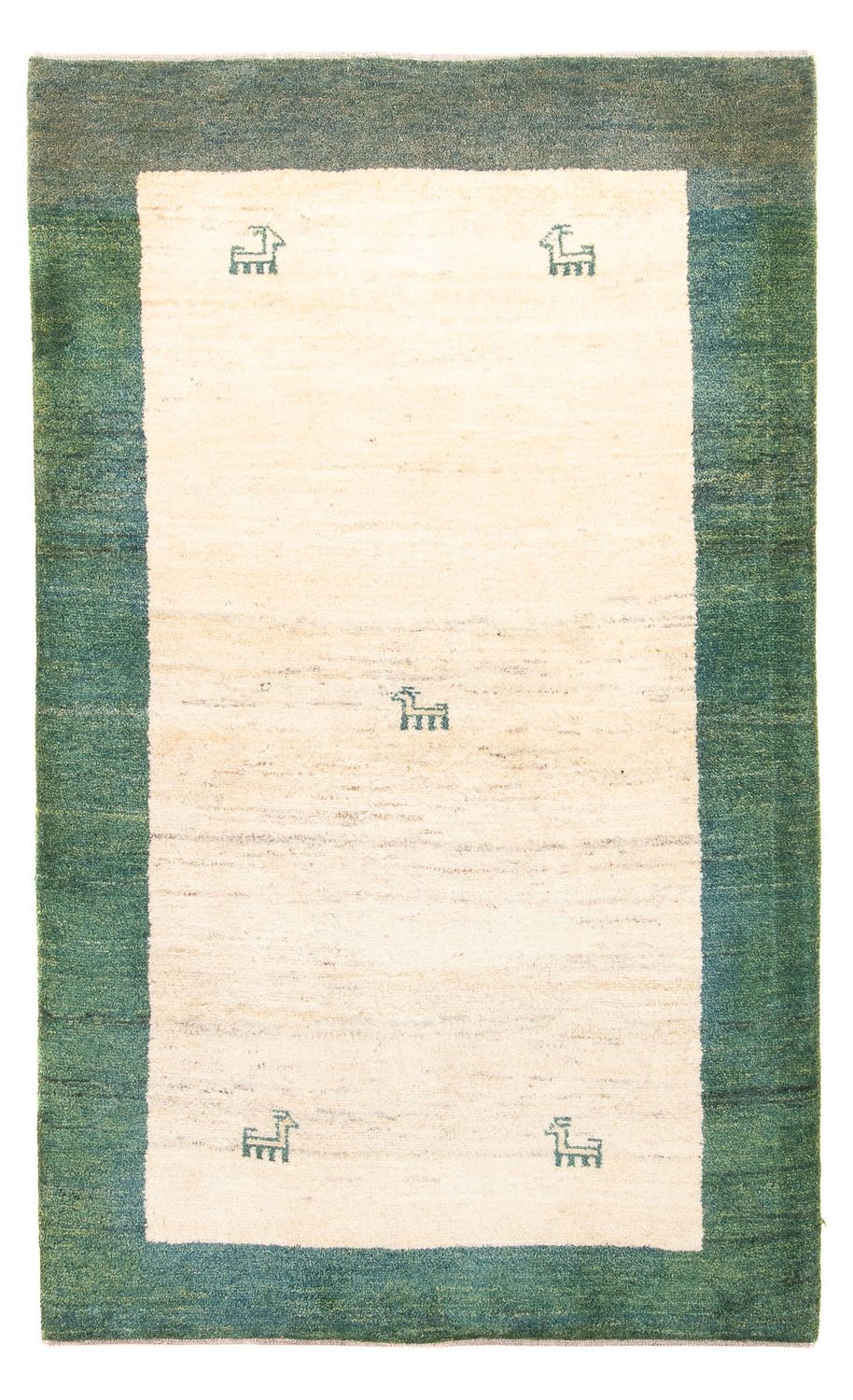 Gabbeh-tæppe - Persisk - 172 x 99 cm - grøn
