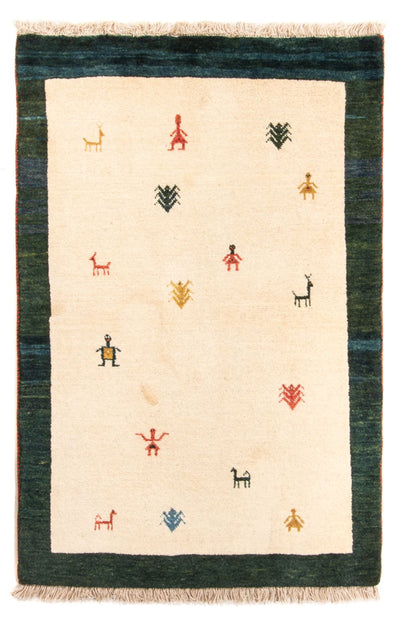 Persisk Gabbeh Tæppe 100x152cm - Perserteppich Wollteppich