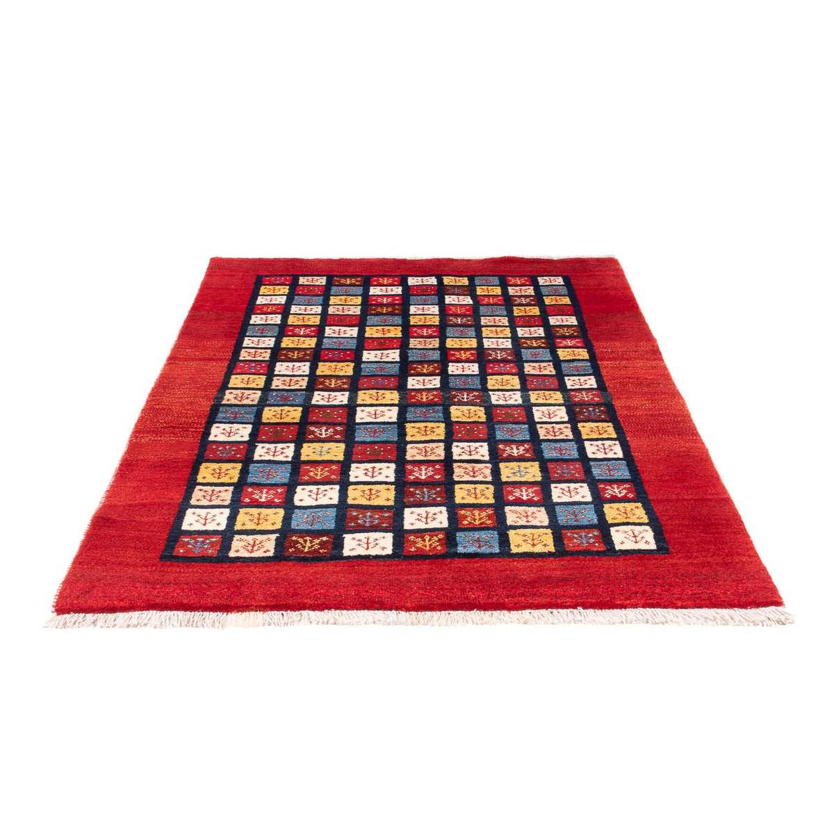 Gabbeh-tæppe - Persisk - 185 x 125 cm - flerfarvet
