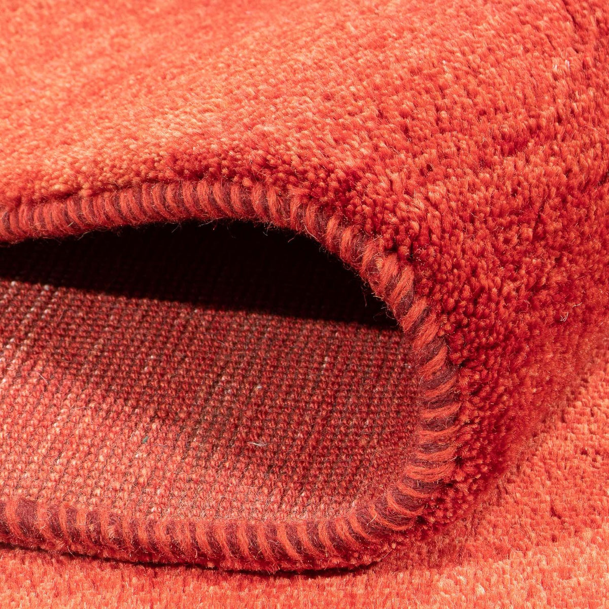 Gabbeh-tæppe - Persisk - 202 x 153 cm - rød