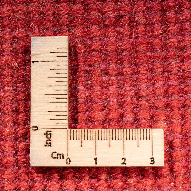 Gabbeh-tæppe - Persisk - 196 x 145 cm - rød