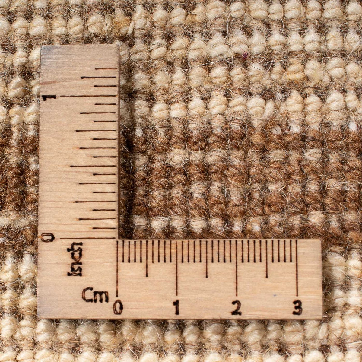 Berber tæppe - 203 x 164 cm - beige