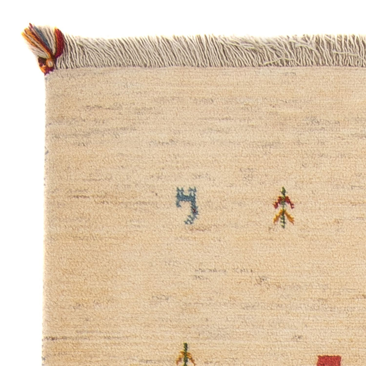 Løber Gabbeh-tæppe - Persisk - 200 x 82 cm - beige