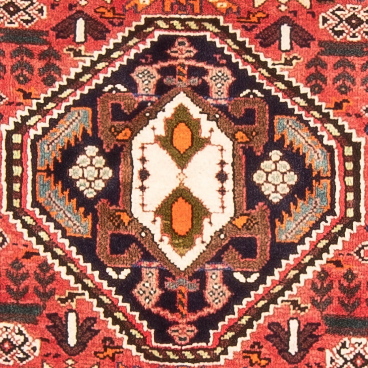 Løber Persisk tæppe - Nomadisk - 198 x 85 cm - rød