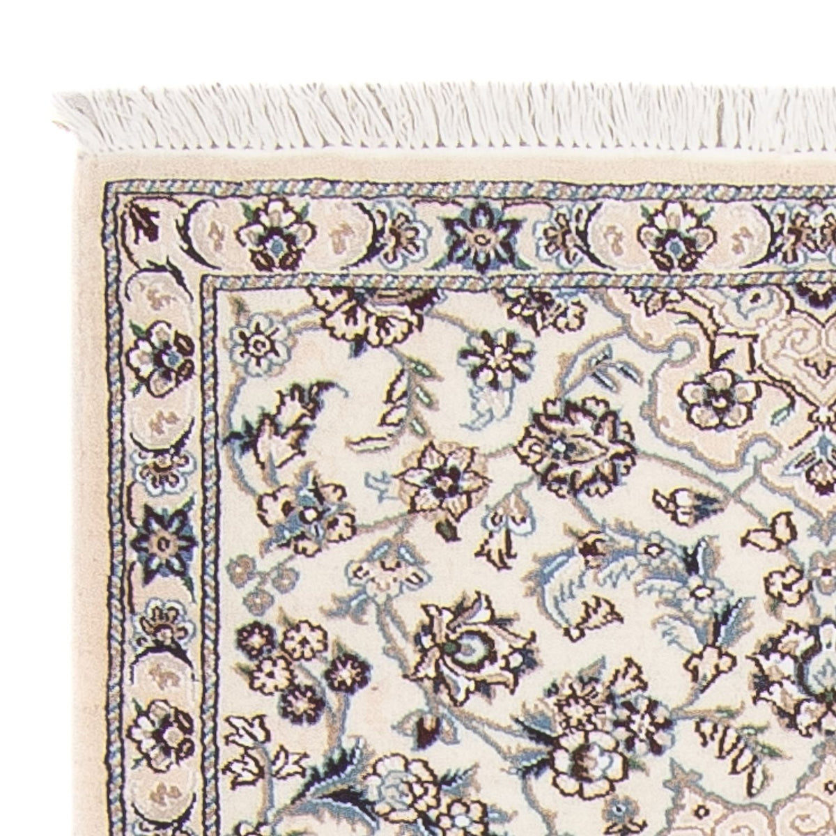 Løber Persisk tæppe - Nain - Royal - 208 x 82 cm - beige