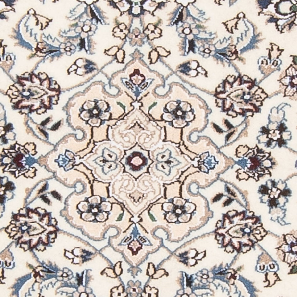 Løber Persisk tæppe - Nain - Royal - 210 x 82 cm - beige