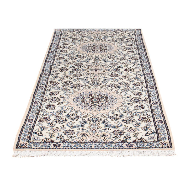 Løber Persisk tæppe - Nain - Royal - 210 x 82 cm - beige