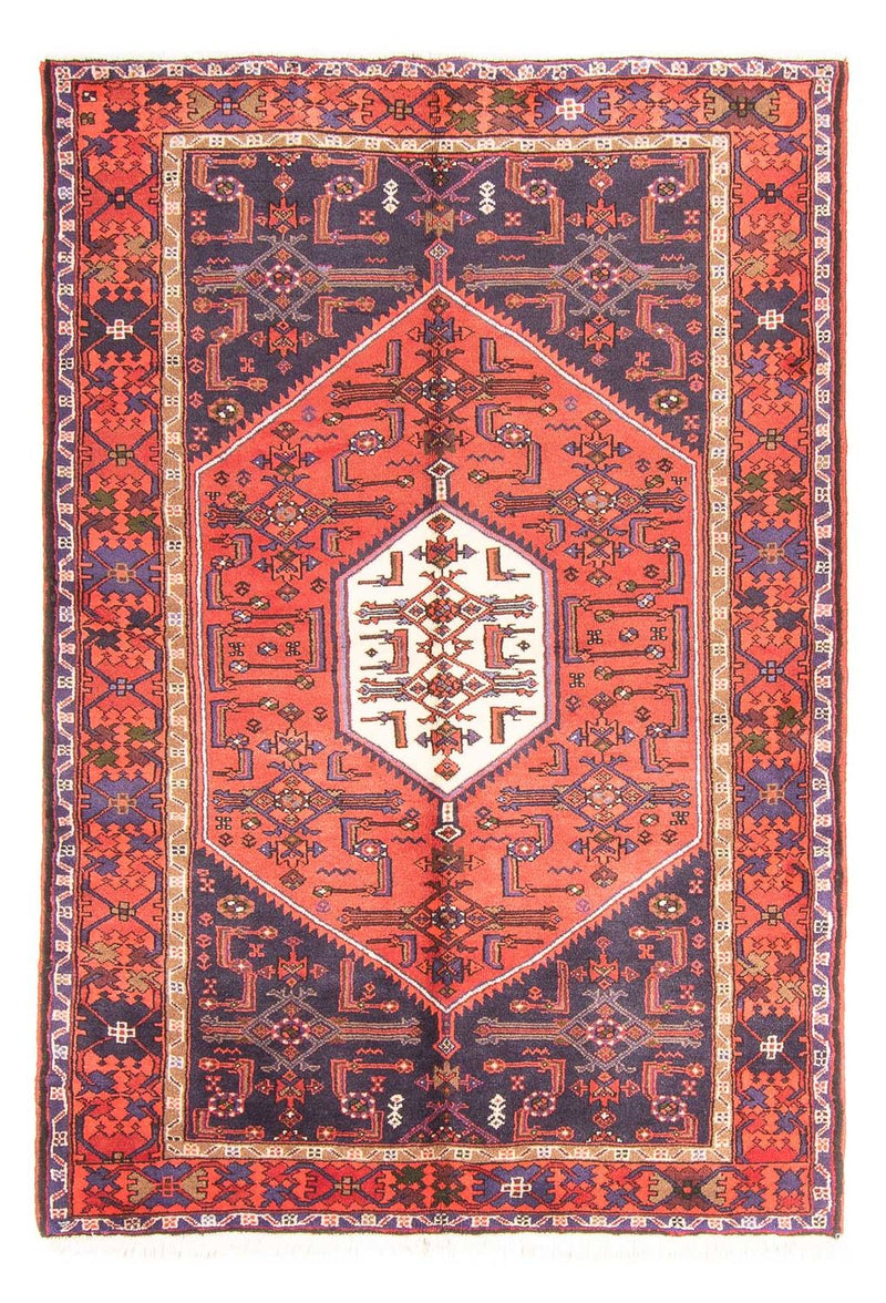 Persisk tæppe - Nomadisk - 194 x 131 cm - rød