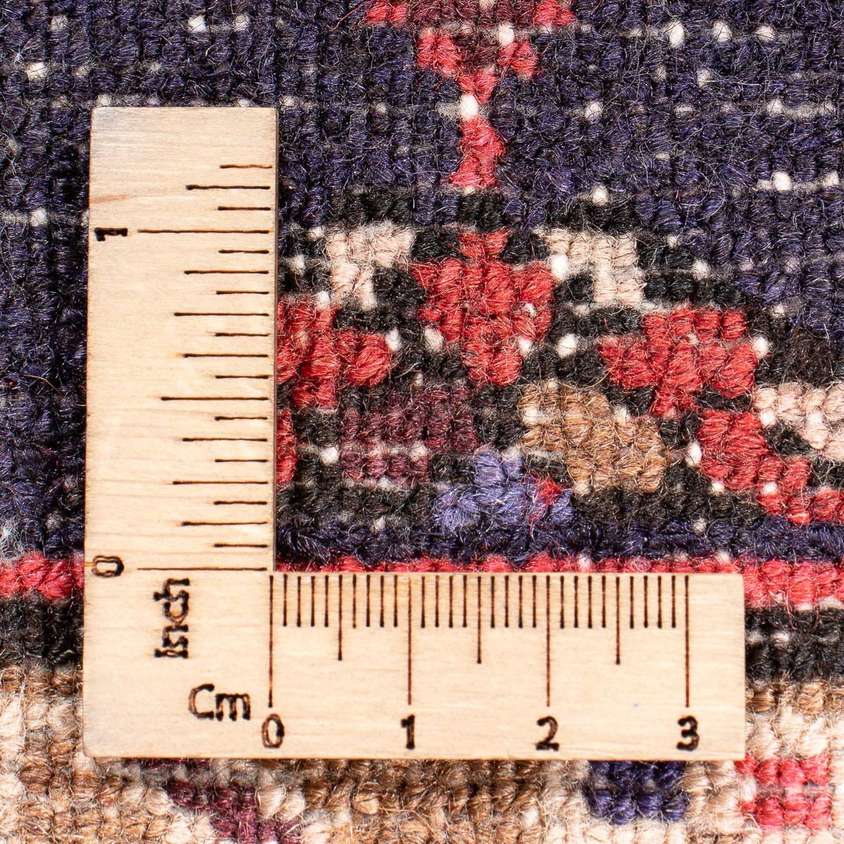 Persisk tæppe - Nomadisk - 194 x 131 cm - rød