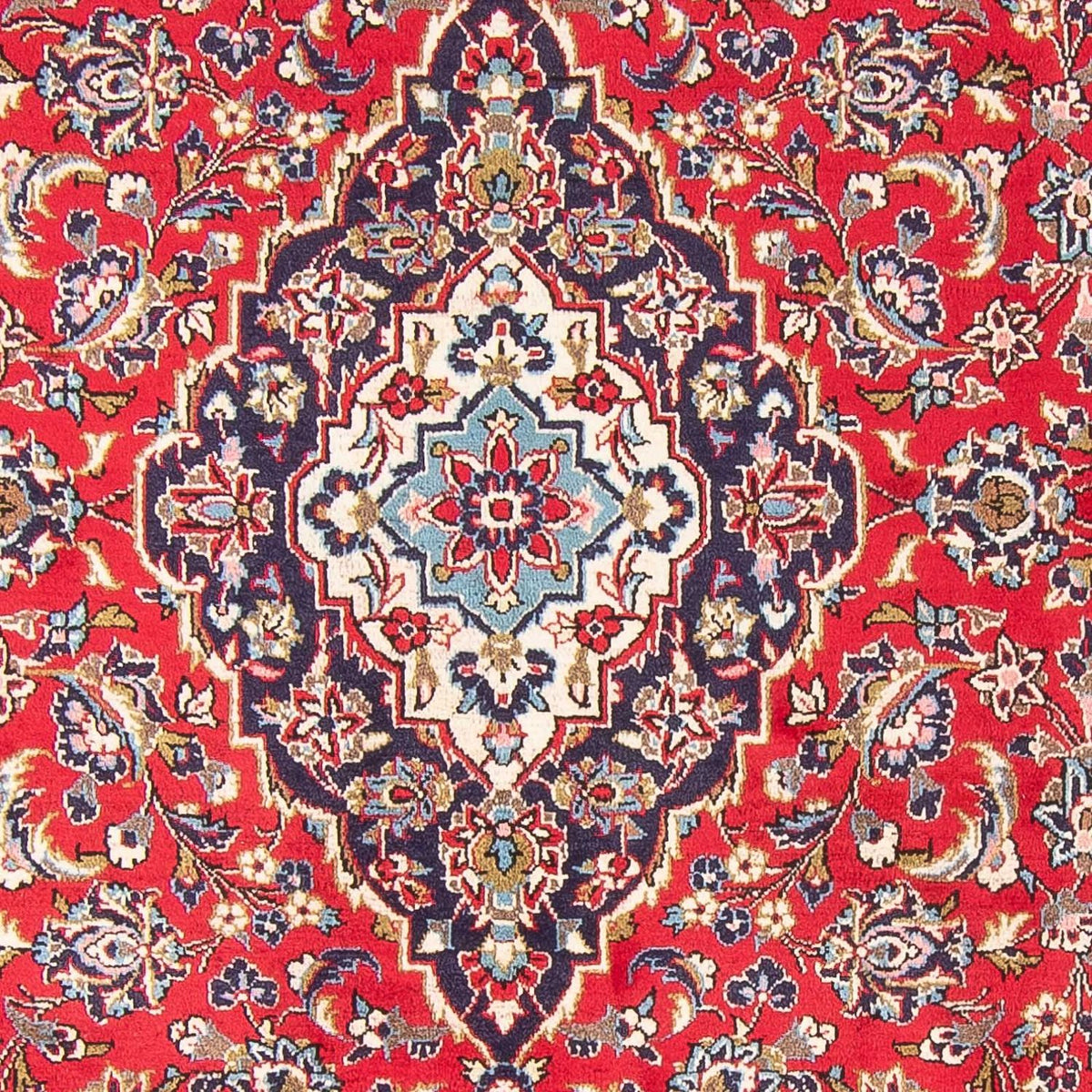 Persisk tæppe - Keshan - 307 x 195 cm - rød