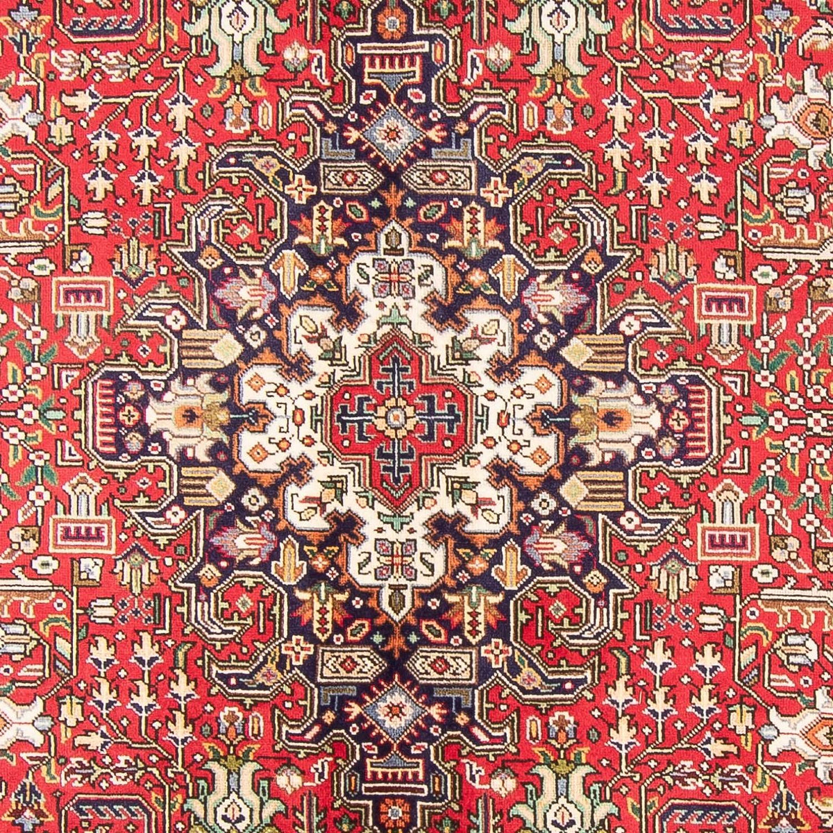Persisk tæppe - Tabriz - 302 x 200 cm - rød