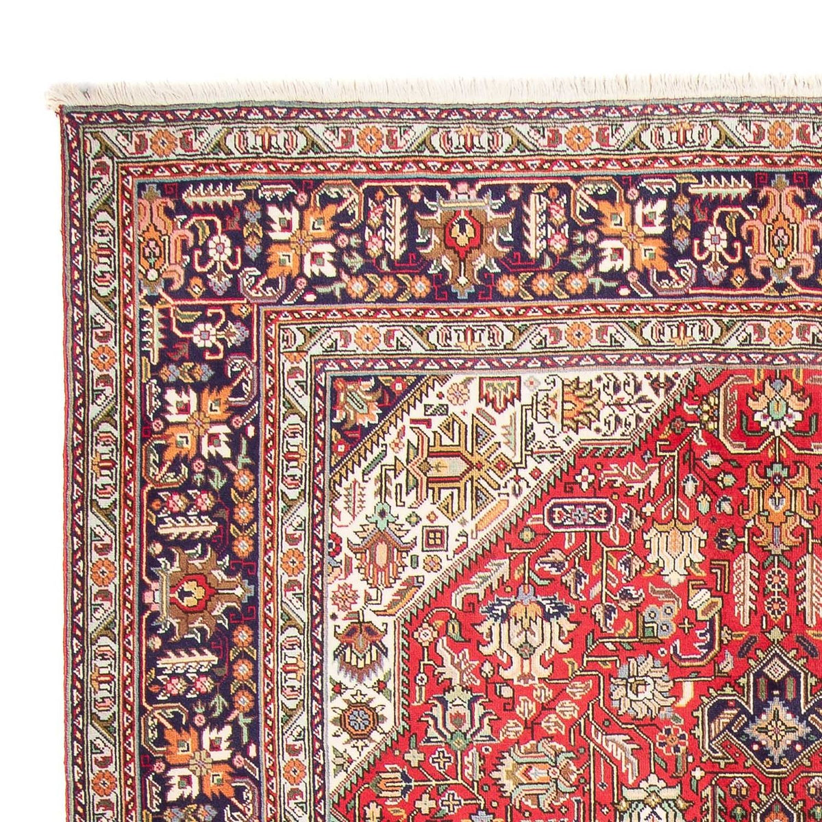 Persisk tæppe - Tabriz - 302 x 200 cm - rød