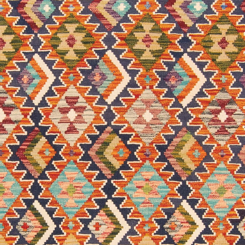 Kelim-tæppe - orientalsk - 250 x 184 cm - flerfarvet