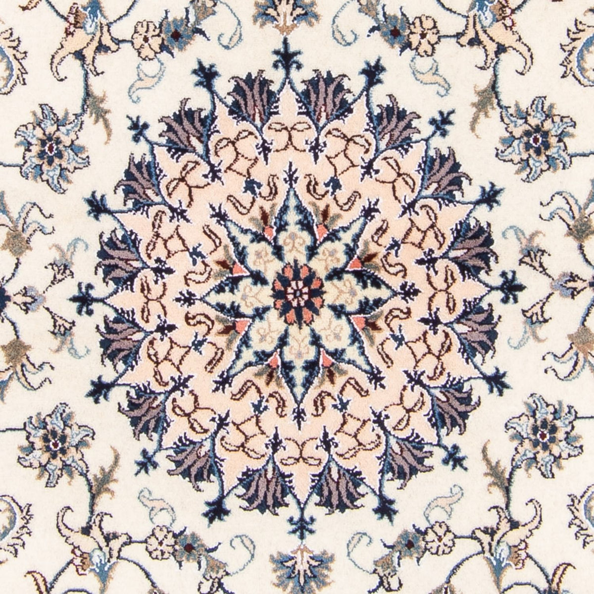 Persisk tæppe - Nain - 240 x 164 cm - beige