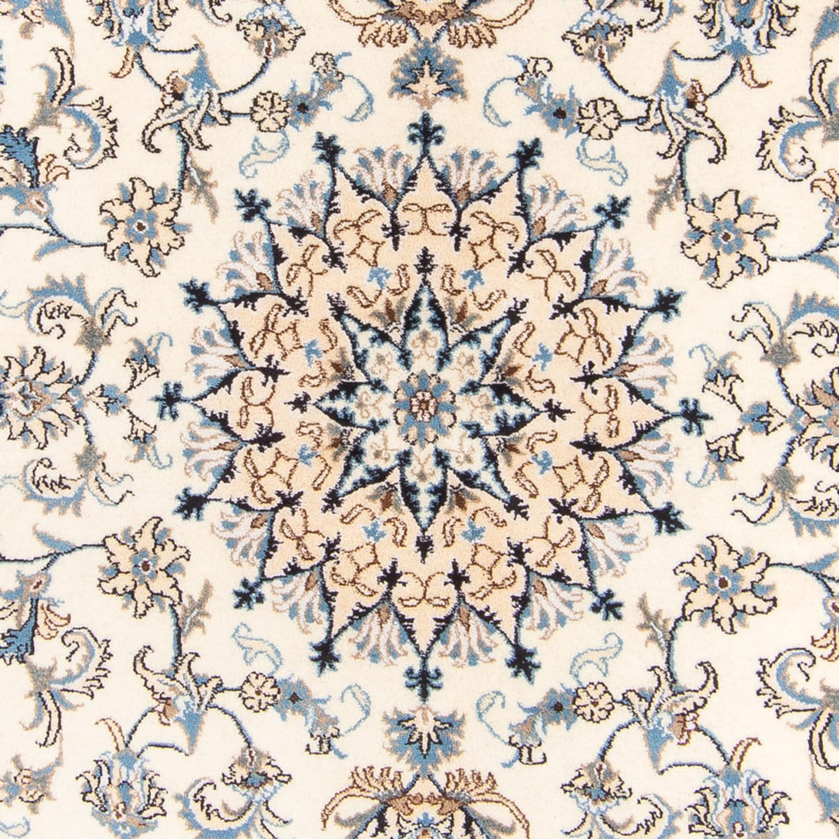 Persisk tæppe - Nain - 237 x 167 cm - beige