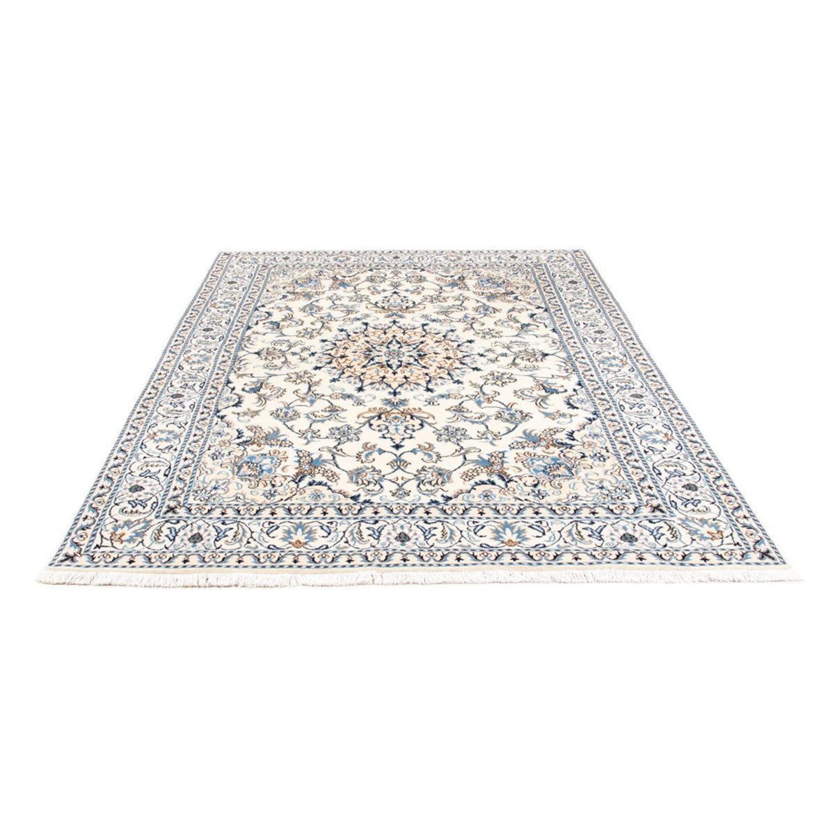 Persisk tæppe - Nain - 237 x 167 cm - beige