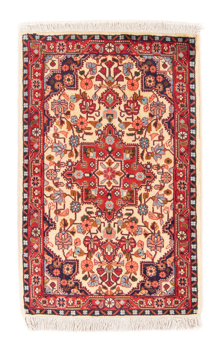 Persisk tæppe - Nomadisk - 115 x 75 cm - beige