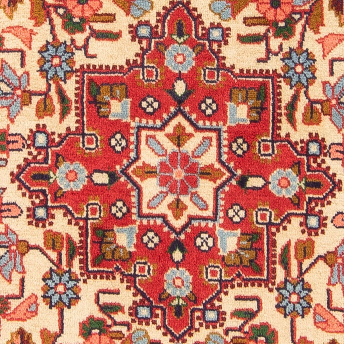 Persisk tæppe - Nomadisk - 115 x 75 cm - beige