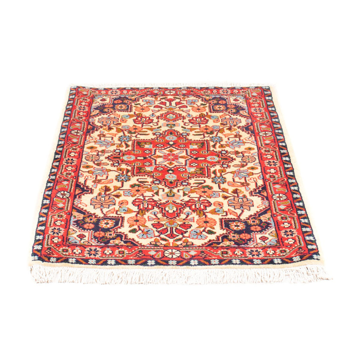 Persisk tæppe - Nomadisk - 115 x 75 cm - beige