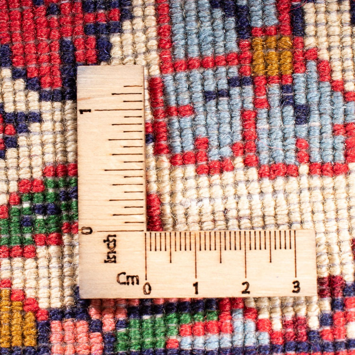 Persisk tæppe - Nomadisk - 115 x 75 cm - beige