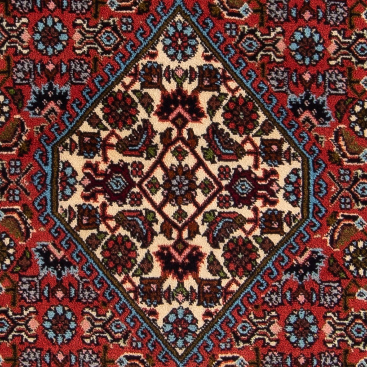 Persisk tæppe - Bijar - Royal - 156 x 86 cm - rød