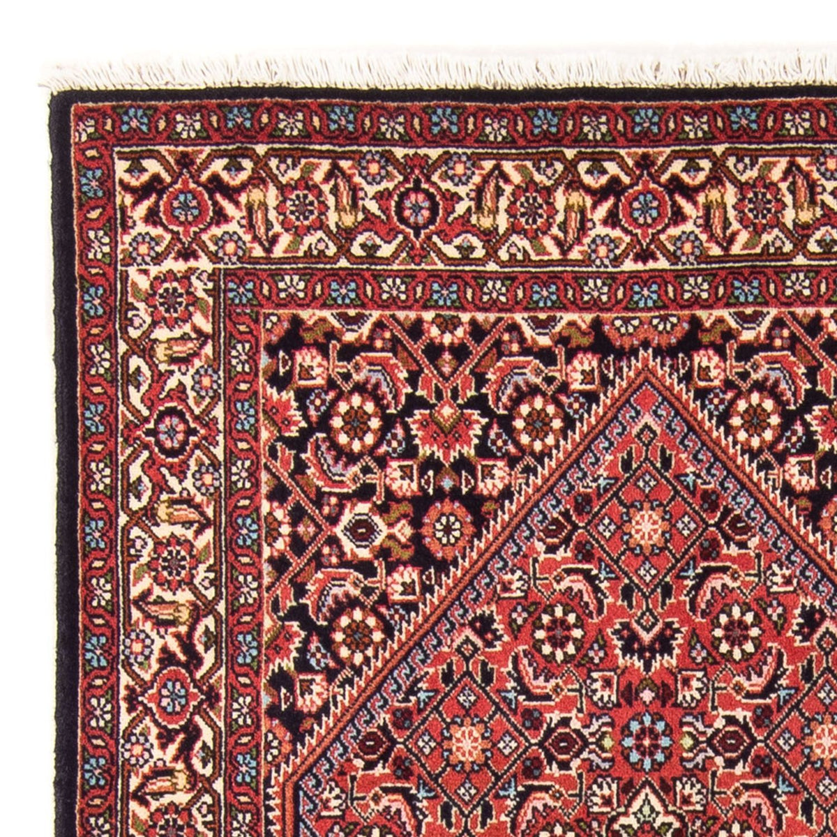 Persisk tæppe - Bijar - Royal - 155 x 87 cm - rød