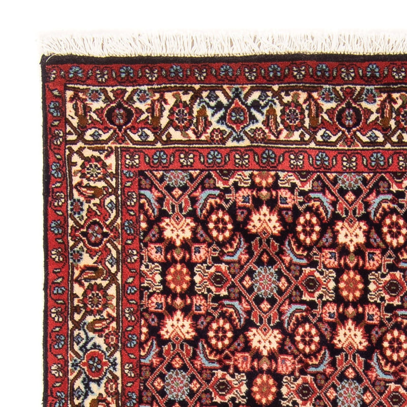 Persisk tæppe - Bijar - Royal - 149 x 85 cm - mørkeblå