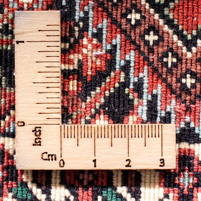 Persisk tæppe - Bijar - Royal - 140 x 92 cm - rød