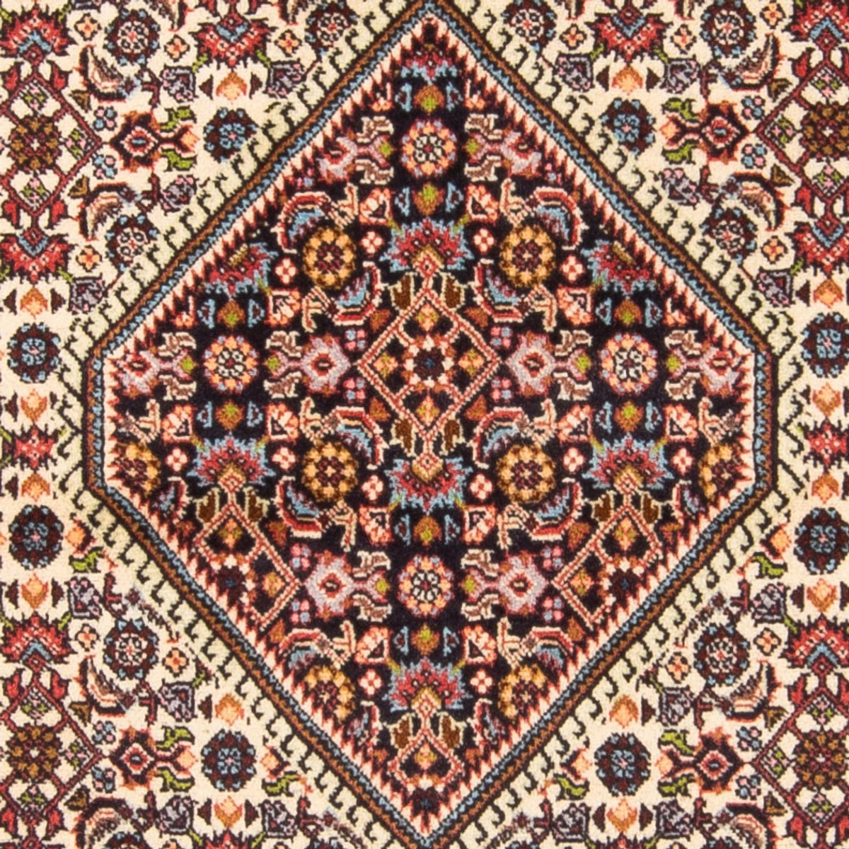 Persisk tæppe - Bijar - Royal - 150 x 87 cm - rød