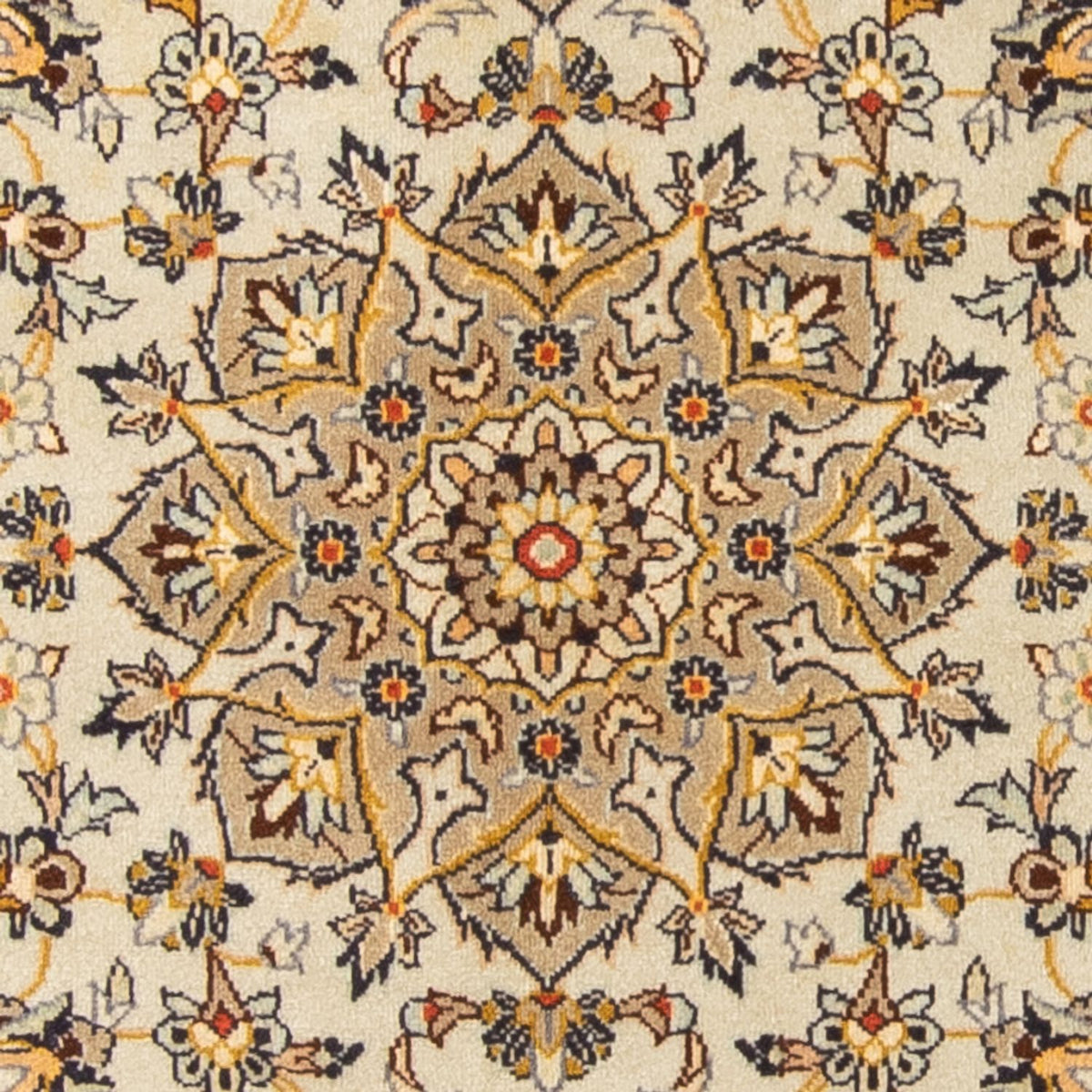 Persisk tæppe - Keshan - 171 x 118 cm - beige