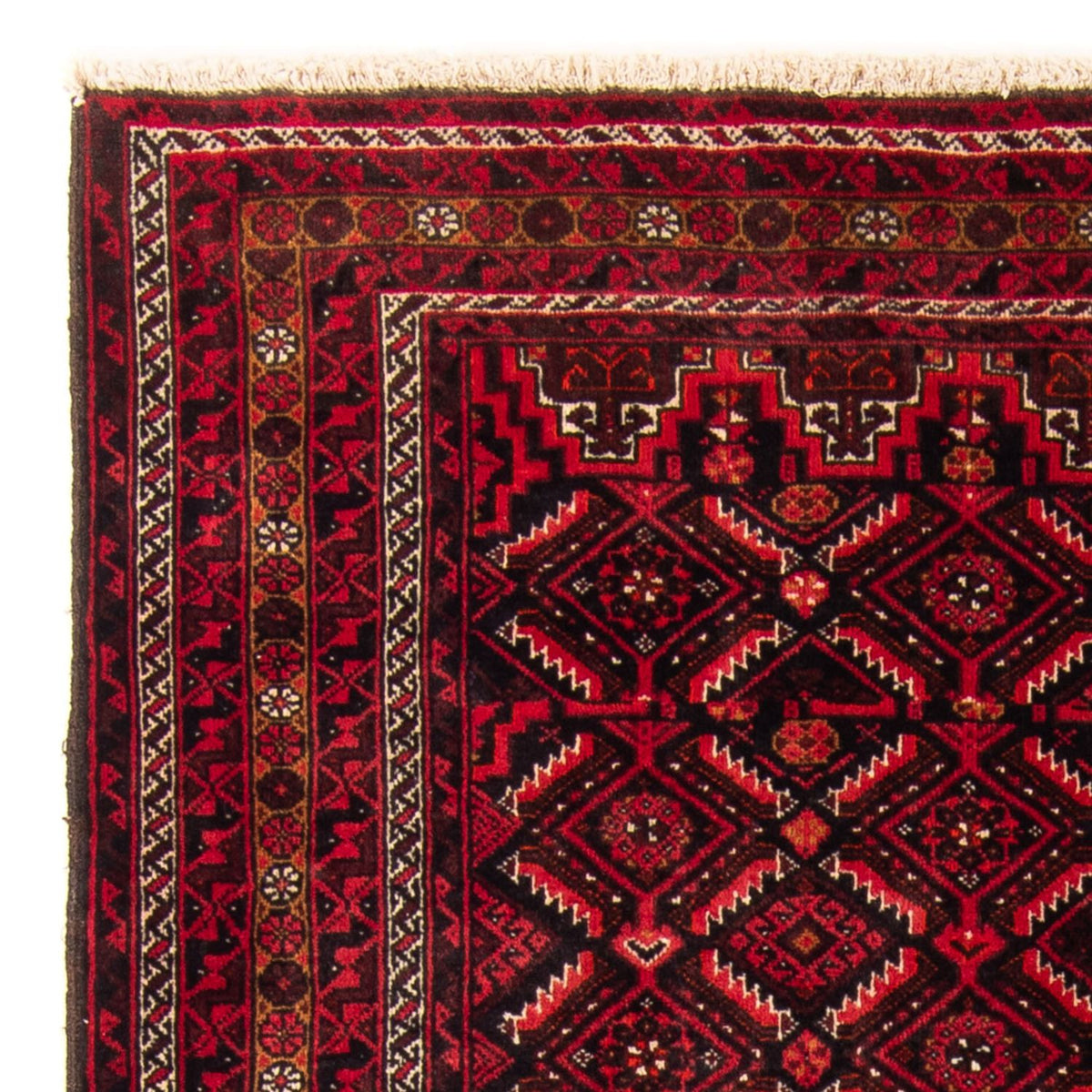 Baluch-tæppe - 182 x 102 cm - mørkeblå