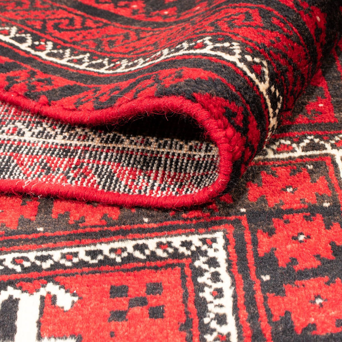 Baluch-tæppe - 237 x 125 cm - rød