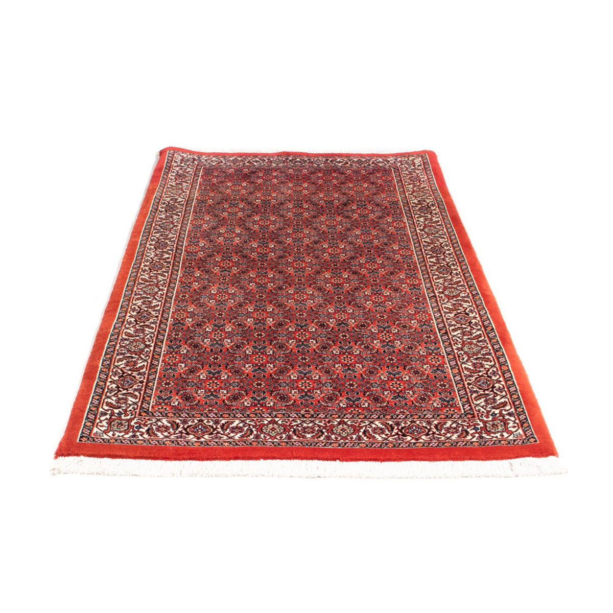 Løber Persisk tæppe - Bijar - Royal - 205 x 102 cm - rød