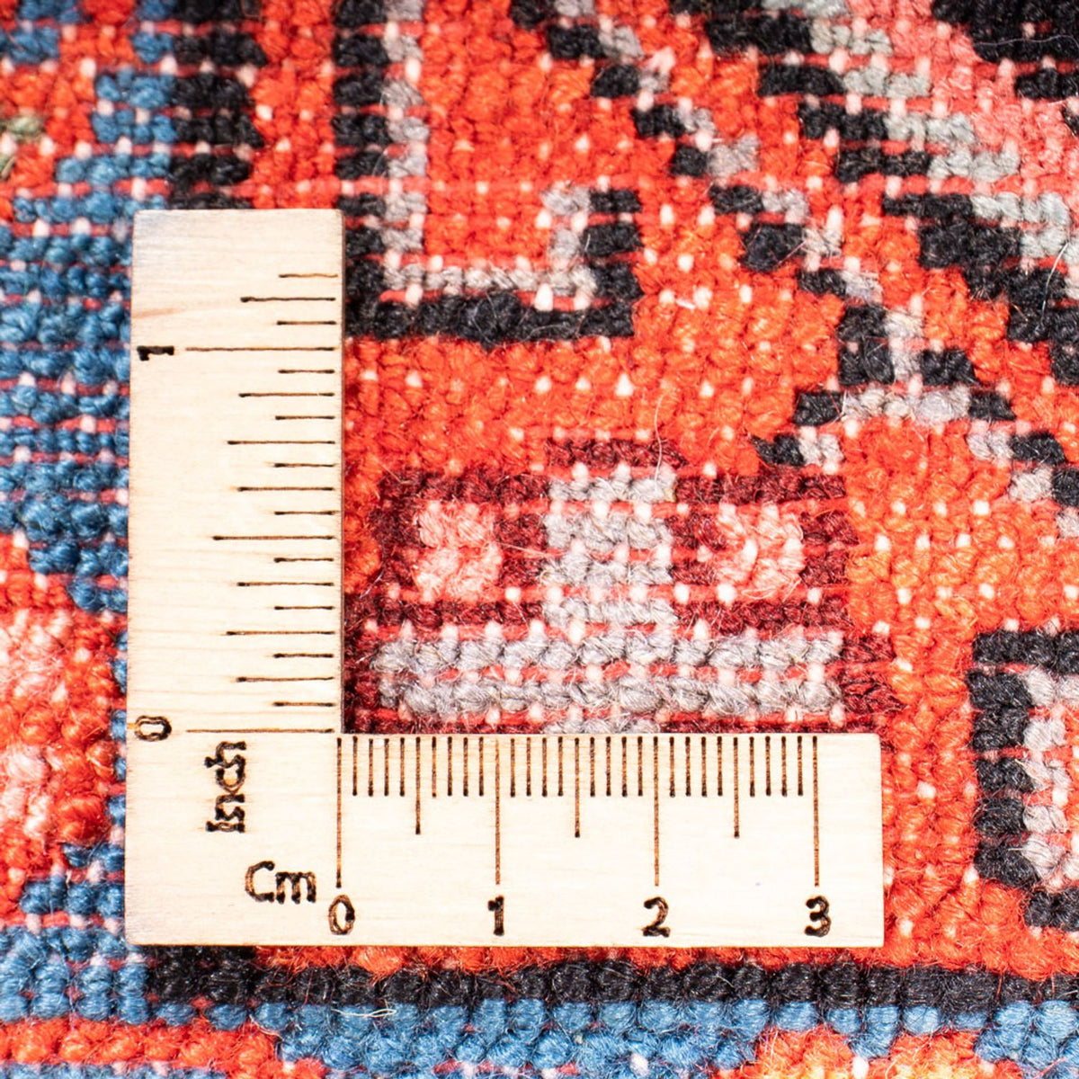 Persisk tæppe - Nomadisk - 196 x 122 cm - mørkeblå