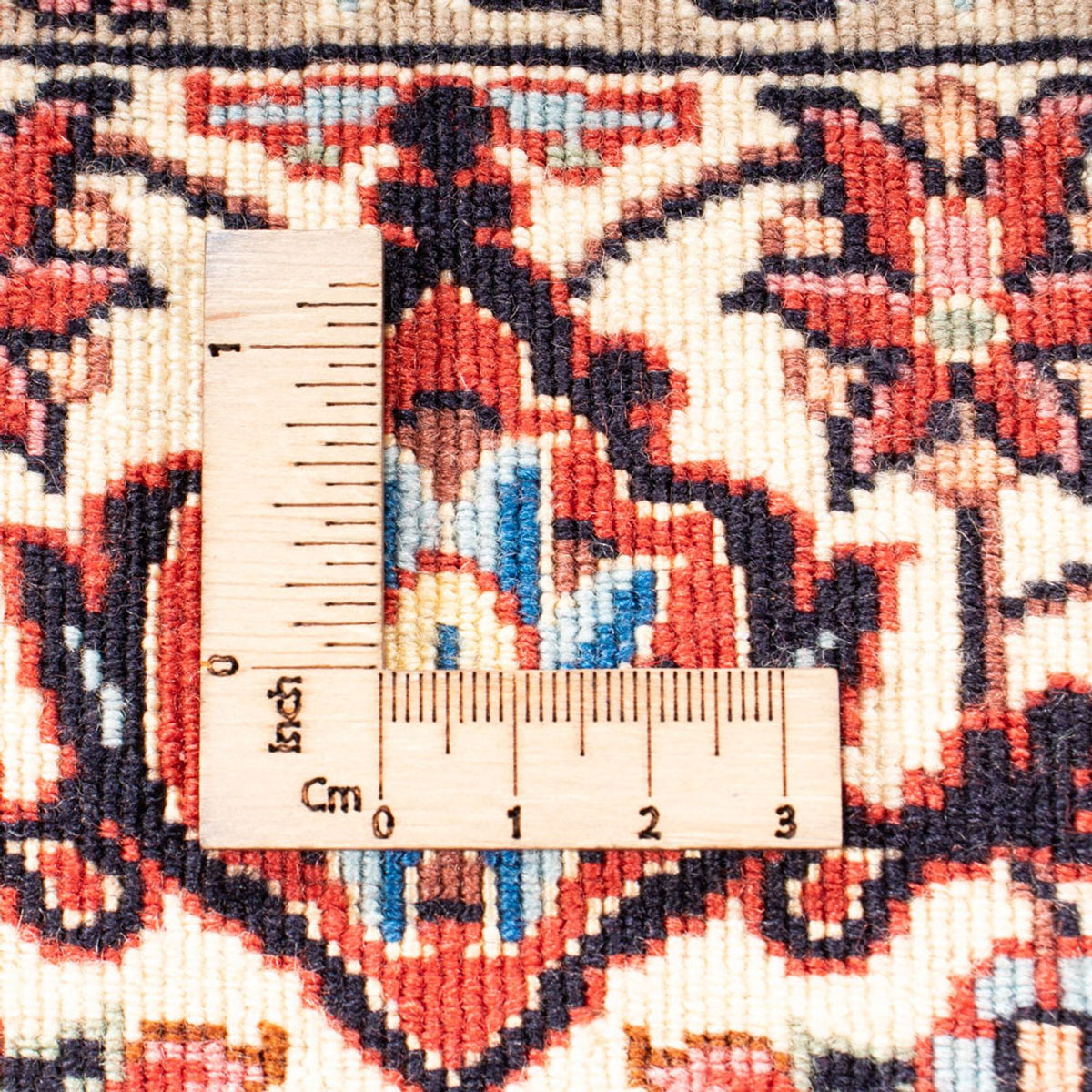 Persisk tæppe - Bijar - Royal - 209 x 153 cm - rød