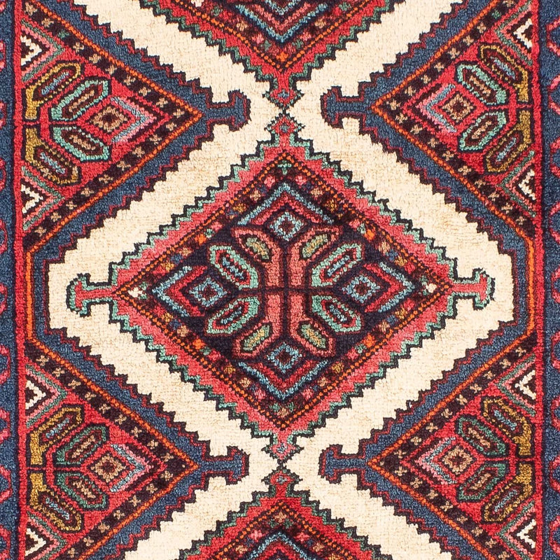 Persisk tæppe - Nomadisk - 116 x 76 cm - flerfarvet