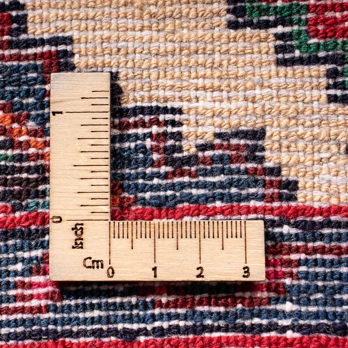 Persisk tæppe - Nomadisk - 116 x 76 cm - flerfarvet